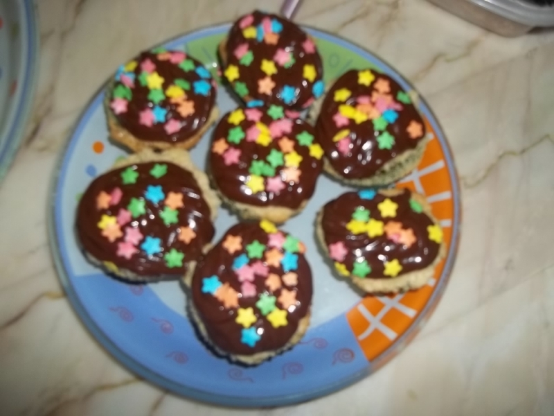 cupcake de nutela