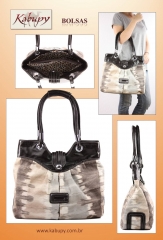 Bolsas femininas de couro - www.kabupy.com.br