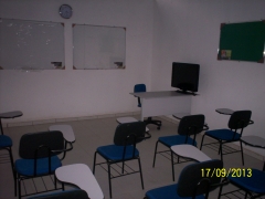 Salas de aula do instituto