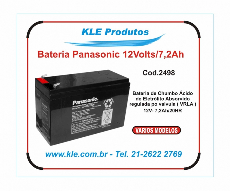 Bateria Panasonic 12 Volts