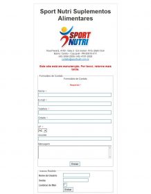 Loja Sport Nutri